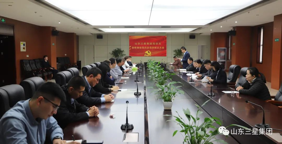 蘑菇视频
党总支召开接收预备党员及党员转正大会