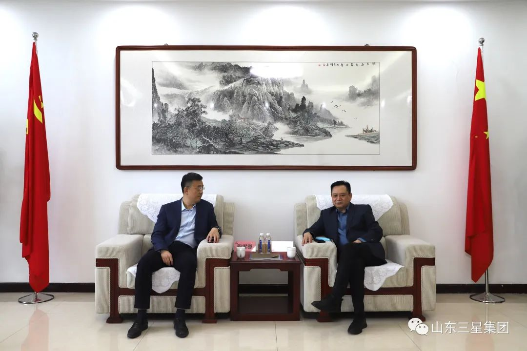 中国联通滨州市分公司总经理程雪源来蘑菇视频
座谈交流