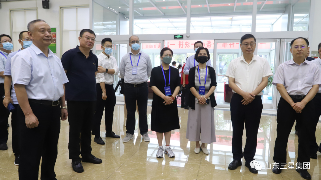 山东省国际贸易和投资顾问齐鲁沿黄城市行顾问团来蘑菇视频
考察