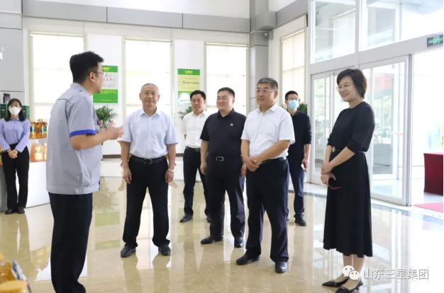 滨州市国民查察院党组布告、查察长王体功来山东三星集体调研