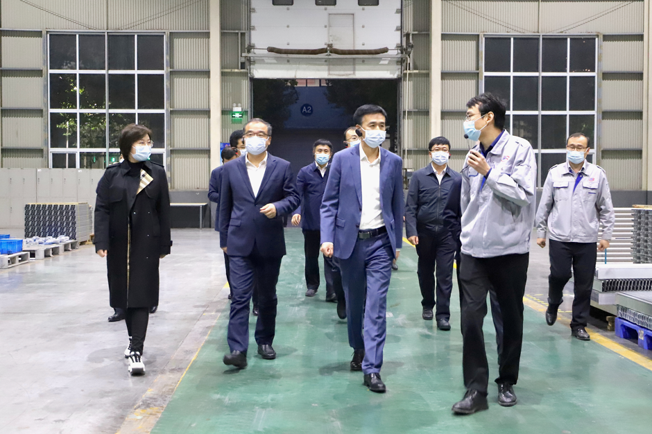 滨州市委副布告、市长李春田一行来山东三星团体调研