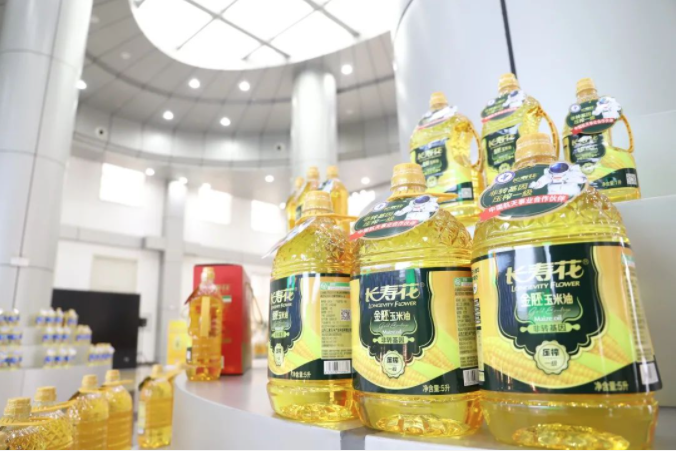 长命花金胚玉米油：金胚品德 绿色食物 安康好油