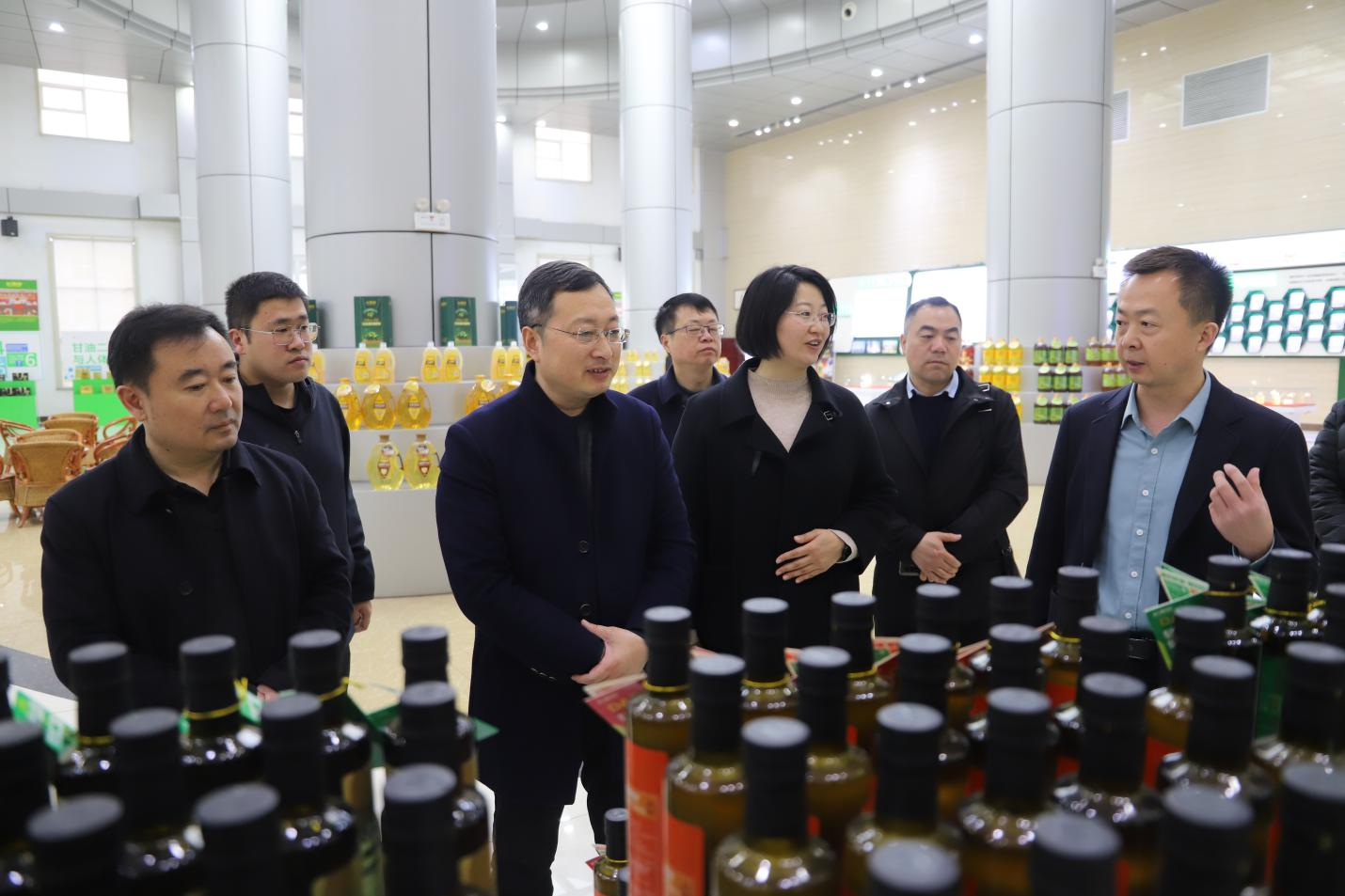 江苏省盐城市大丰区政企考查团来山东三星团体考查